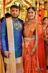 Celebs at Bandla Ganesh Brothers Daughter Ashritha Wedding Photos